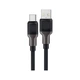 Дата кабель USB 2.0 AM to USB-C 1.2m 3.0A silicone braid Acefast (ek19681) - изображение 1