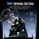 Бездротова Bluetooth колонка ZJ-08 з RGB-підсвіткою, бездротовою зарядкою 15W та підставкою для смартфона Black - зображення 6