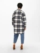 Куртка ONLROSA LONG SHACKET CC OTW 15230326-Cloud Dancer-Detail: LAVENDER BLUE + BREEN ONLY L Білий 15230326-CLOUD DANCER-DET M - изображение 2