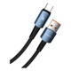 Дата кабель USB 2.0 AM to USB-C 1.0m 7A 100W blue Essager (ek20371) - изображение 2