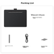 Цифровой графический планшет Wacom CTL-6100/K0, черный, средний размер, электронная доска для рисования, планшет для письма для онлайн-обучения, модернизированная версия CTL-672. - изображение 9