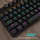Комплект проводной MageGee MK-STORM Mechanical Storm USB Black - изображение 8