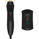 Выпрямитель для волос с керамическим покрытием 40 Вт для укладки High Heat Brush черный - изображение 6