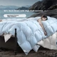 Одеяло FUANNA X Jingdong всесезонное двуспальное 230x229 см - изображение 2