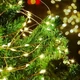 Светодиодная гирлянда Конский хвост 200 LED 2 метра USB тёплый свет 20 нитей для декора интерьера - изображение 3
