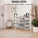 Полка для обуви Shoe Rack 4 полки (8038) Черный - изображение 7