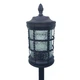 Світильник вуличний Lusterlicht QMT 11633Н Lettera Е27 стовп - изображение 2