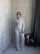 Жіночий спортивний костюм на блискавці (кофта+штани) Uaclothes 50 Сірий (like38355-187881358) - изображение 5