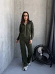 Жіночий спортивний костюм на блискавці (кофта+штани) Uaclothes 50 Хакі (like38357-187901358) - изображение 3