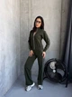 Жіночий спортивний костюм на блискавці (кофта+штани) Uaclothes 50 Хакі (like38357-187901358) - изображение 5