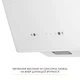 Вытяжка декоративная наклонная WEILOR AURA WDS 63 WHITE - изображение 9