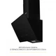 Витяжка декоративна похила WEILOR AURA WDS 63 BLACK - зображення 2