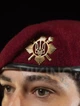 Берет Малиновый ВСУ (эксклюзив) Отдельного Полка Президента Украины L / 57-58 - изображение 4