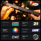 Sidande B320S Fill Light Stick, ручной заполняющий свет для фотосъемки, полноцветный RGB-светильник для создания атмосферы, портативный заполняющий световой стержень для фотосъемки, улучшения изображения, управления освещением в ночных сценах. - изображение 7