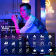 Sidande B320S Fill Light Stick, ручной заполняющий свет для фотосъемки, полноцветный RGB-светильник для создания атмосферы, портативный заполняющий световой стержень для фотосъемки, улучшения изображения, управления освещением в ночных сценах. - изображение 8