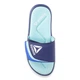 Легкі жіночі шльопанці Reebok Delta Flow Slide, сині/зелені, піна устілка, розмір 39 (устілка 26 см) - изображение 2