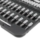 Набор инструментов профессиональный INTERTOOL ET-8046 (STORM, 1/4", Cr-V, 46 ед., головки: 4-14 мм, биты 21 ед.) - изображение 5