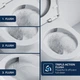 Инсталляция Grohe Rapid SL Solido 38971000 + панель смыва Skate Cosmopolitan 38732000 хром + унитаз подвесной Euro Ceramic 102509SH00 Rimless Tornado с сиденьем Soft Close дюропласт (SET509SH971) - изображение 10