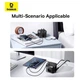 Сетевой фильтр Baseus PowerCombo Cube Power Strip 3xAC+2xUSB+2xType-C 30W (1.5m) black (E00066400117-00) - изображение 7