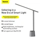 Настольная аккумуляторная лампа Baseus Smart Eye Series Charging Folding (Smart Light) серый (DGZG-0G) - изображение 1