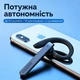 Bluetooth-гарнітура S890 бездротова Type-C до 10 годин роботи з шумозаглушенням чорна - зображення 3