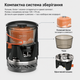 Система приготовления пищи Fire Maple X1 (черная) 1 л туристическая горелка с теплообменником 2200 Вт - изображение 2