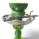 Кальян Hookah Arzu A010 Green высотой 26 см на 1 персону - изображение 4
