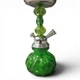 Кальян Hookah Arzu A010 Green высотой 26 см на 1 персону - изображение 5