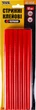 Стрижні клейові MASTERTOOL 11.2х200 мм 12 шт червоні 42-1158 - изображение 2