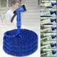 Шланг садовий 120 м для поливу з розпилювачем 7 режимів роботи V-HOSE PRO Синій - зображення 1