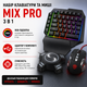Набір клавіатури та миші з трьох частин Mix Pro Клавіатура та миша Mix Pro з RGB-підсвіткою та адаптером - изображение 1