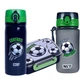 Ланч бокс з розділювачем YES Football 708794Н пляшка з поїлкою термос в школу садочок для хлопчиків. - зображення 1