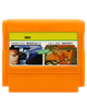 Сборник Игр RMC Famicom Dendy 2 in 1 Terminator 2: Judgment Day, Tom and Jerry TE123 90х TV Game Английская Версия Только Картридж Б/У - изображение 1