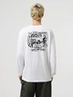 Лонгслів Vans NEXT STOP LS VN000M41WHT1 M - зображення 3