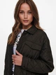 Пальто ONLTANZIA LONG QUILTED SHACKET CC OTW 15228453-Black ONLY M Чорний 15228453-BLACK M - изображение 3