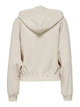Кофта ONLMARIYA L/S ZIP HOODIE PNT 15243731-Whitecap Gray ONLY L Бежевий 15243731-WHITECAP GRAY L - зображення 2