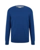 Кофта basic crew neck sweater 1027661-11284 Tom Tailor XXXL Синій 1027661-11284 XXXL - изображение 5