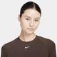 Лонгслів жіночий Dri-Fit Pro 365 Brown FV5484-237 XS - изображение 3