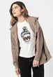 Толстовка ONLWANTED LT L/S ZIP SWEAT HOODIE SWT 15244836-Atmosphere ONLY L Коричневий 15244836-ATMOSPHERE L - зображення 2