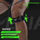 Наколенник MIZUNO для мужчин и женщин, наколенник для фитнеса, бега и спорта, защитная экипировка для баскетбола, поддерживающая повязка на мениск, вязаная эластичная повязка 2550 черного цвета. - изображение 8