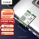 Сетевая карта EDUP AX200 WIFI6, двухдиапазонный внутренний модуль M2 для ноутбука, обеспечивающий передачу сигнала Wi-Fi с поддержкой Bluetooth 5.2 (3000 Мбит/с). - изображение 3