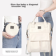 Сумка Taoqibaby Mommy Bag, дитячі речі для активного відпочинку, рюкзак для вагітних, багатофункціональна сумка великої місткості для мами, популярний продукт - изображение 9