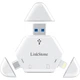 Картридер LinkStone USB 3.0 OTG SD/TF с Lightning и Type-C для смартфонов и камер - изображение 1