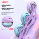 Роликовые коньки XTEP для детей с подсветкой, для мальчиков и девочек, для начинающих - изображение 6