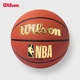 Баскетбольный мяч Wilson NBA Classic с золотым тиснением, размер 7, износостойкий, нескользящий, из полиуретана, для взрослых. - изображение 9