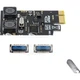 Плата EB-LINK PCIE расширения USB 3.0 2 порта внутренняя для ПК - изображение 2