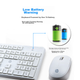 Комплект бездротовий HP CS10 Wireless White - зображення 5