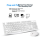 Комплект бездротовий HP CS10 Wireless White - зображення 6
