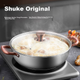 Кастрюля-горшок COOKER KING, с композитным дном из нержавеющей стали 304, цвет «розовое золото», диаметр 30 см. - изображение 8