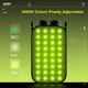 Sidande Soybean Tofu Light Photography Fill Light, Handheld Portable Full Color RGB External Fill Light, Wireless Remote Control Camera Photography Outdoor Portrait Pocket Light Gift Box Set - изображение 6